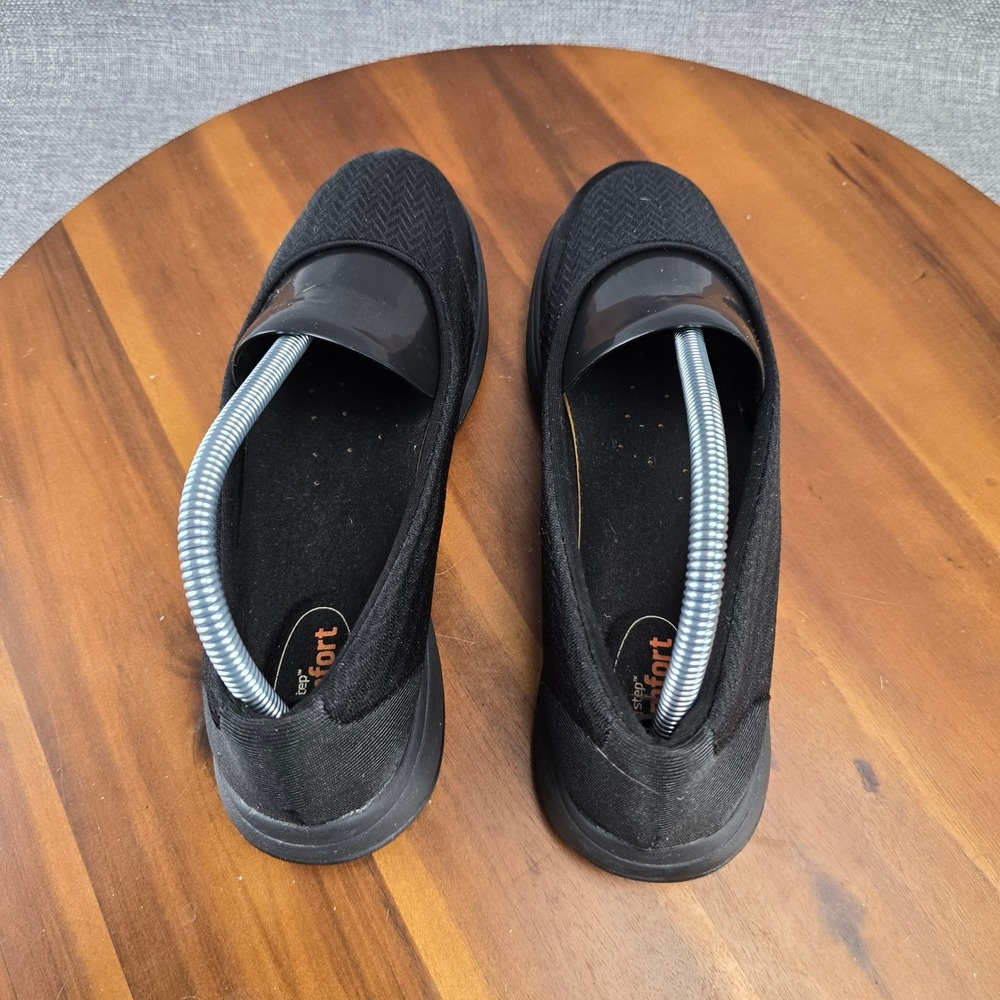 SafeTstep Comfort Black Slip Resistant Work Pumps Shoes Women's Size 9.5 - Picture 10 of 15